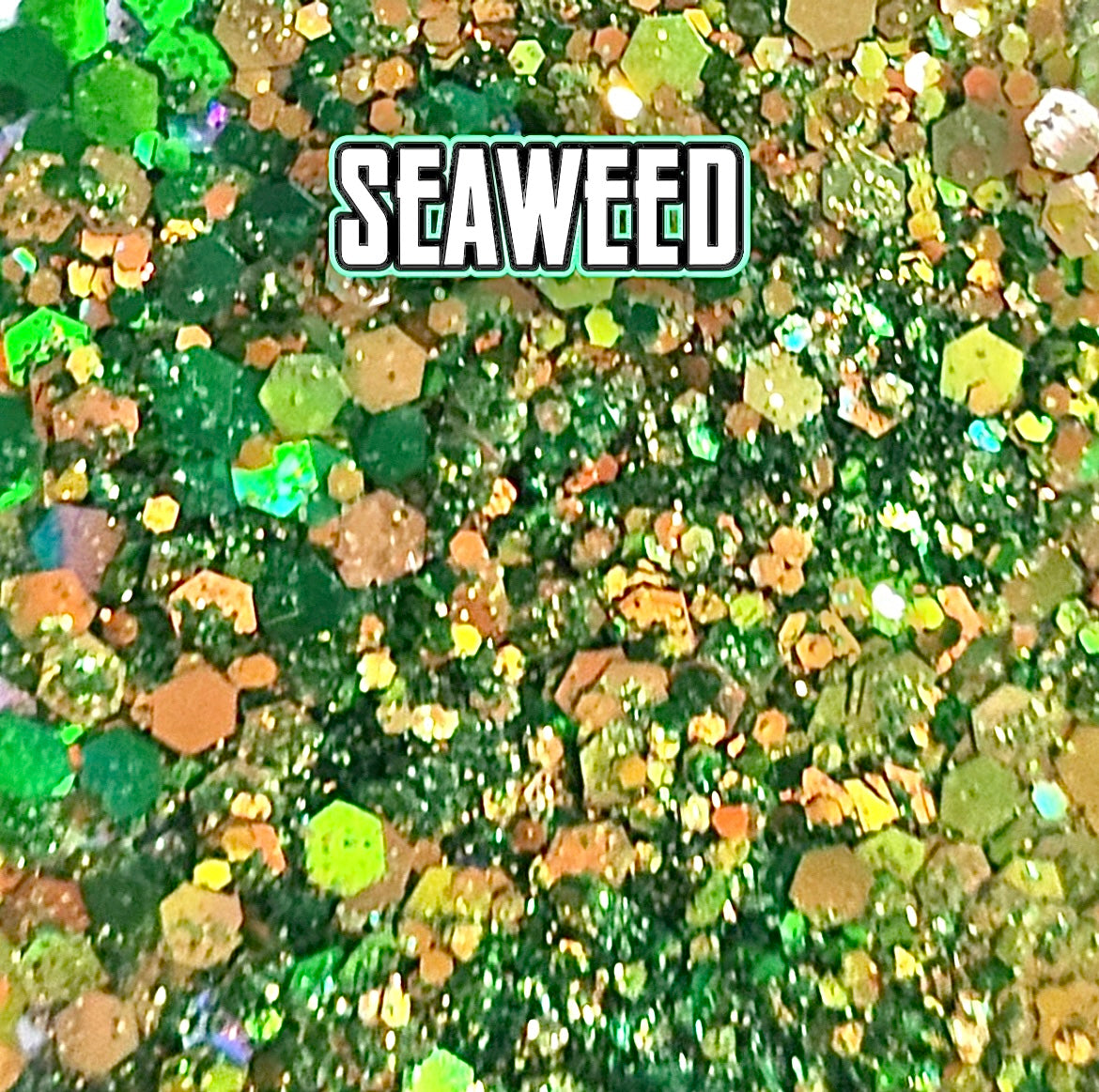 LadyleoASMR Chakra Collection Seaweed Glitter