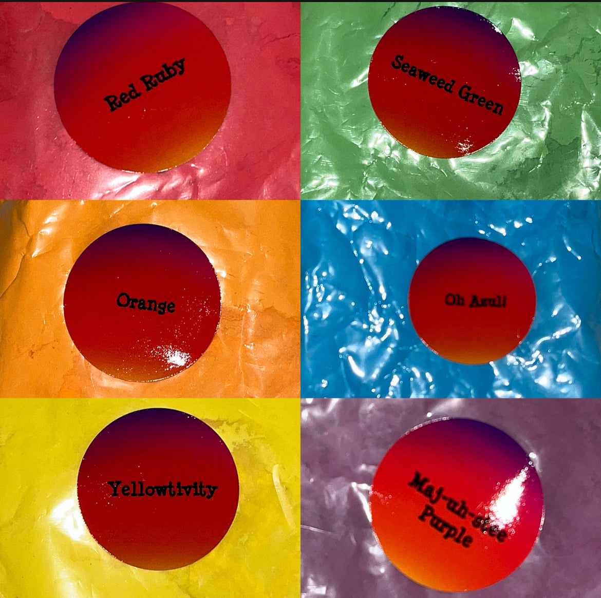 **New** LadyLeoASMR Squeaky Holi Powder