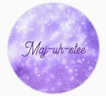 LadyleoASMR Chakra Collection Maj-uh-Stee Glitter