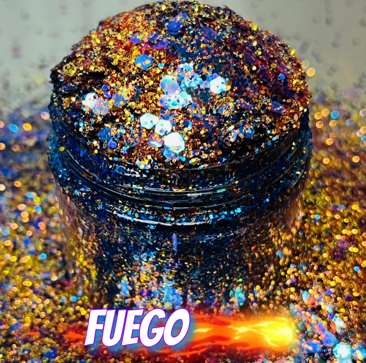 LadyLeoASMR Fuego Glitter
