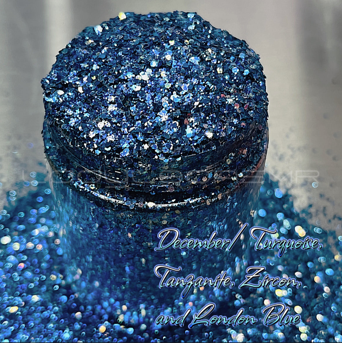 *NEW*LadyLeoASMR Birthstone Month Glitter Collection