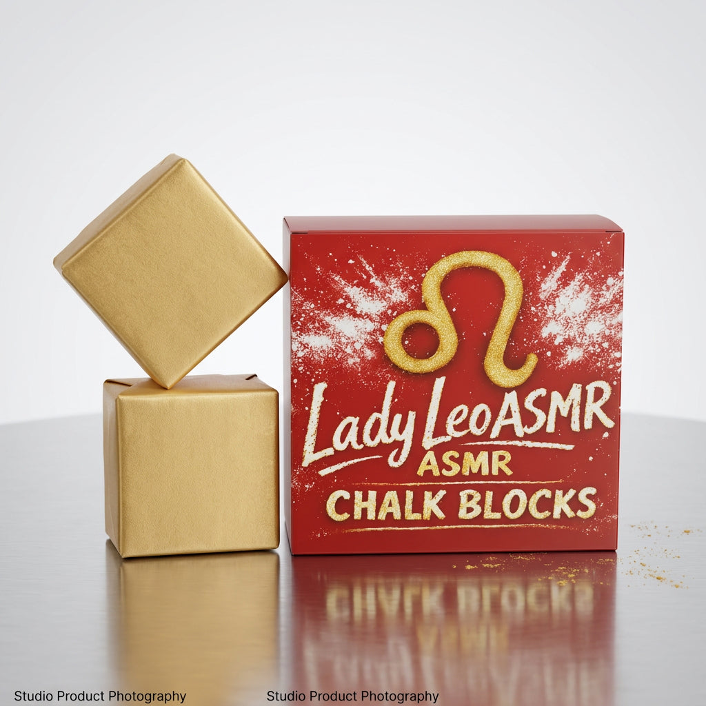 LadyLeoASMR Box of Soft Chalk Blocks