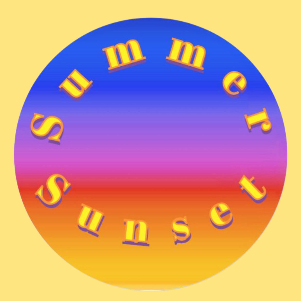 **NEW** ASMRtist ft. Glitter - Summer Sunset